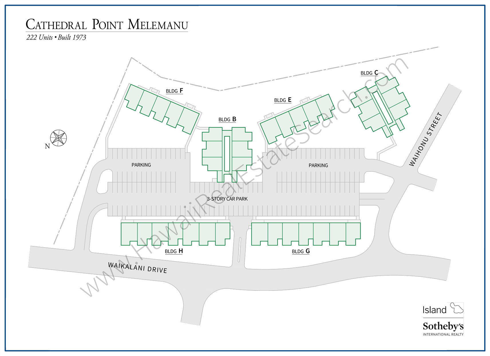 Cathedral Point Melemanu Map